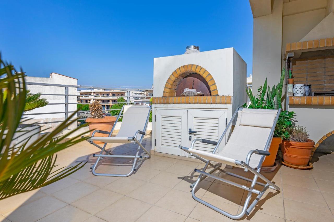 Apartmán Sunny Penthouse,Modern Amenities+Aegean View Rhodes City Exteriér fotografie